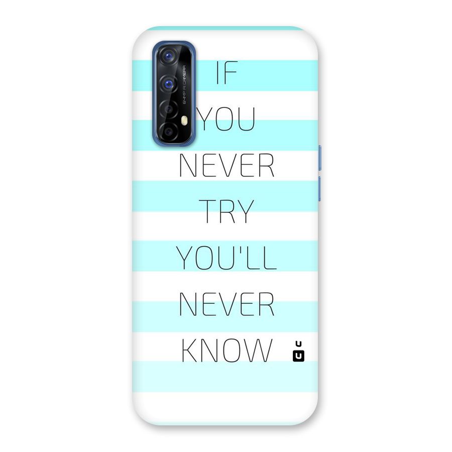 Try Know Back Case for Realme Narzo 20 Pro