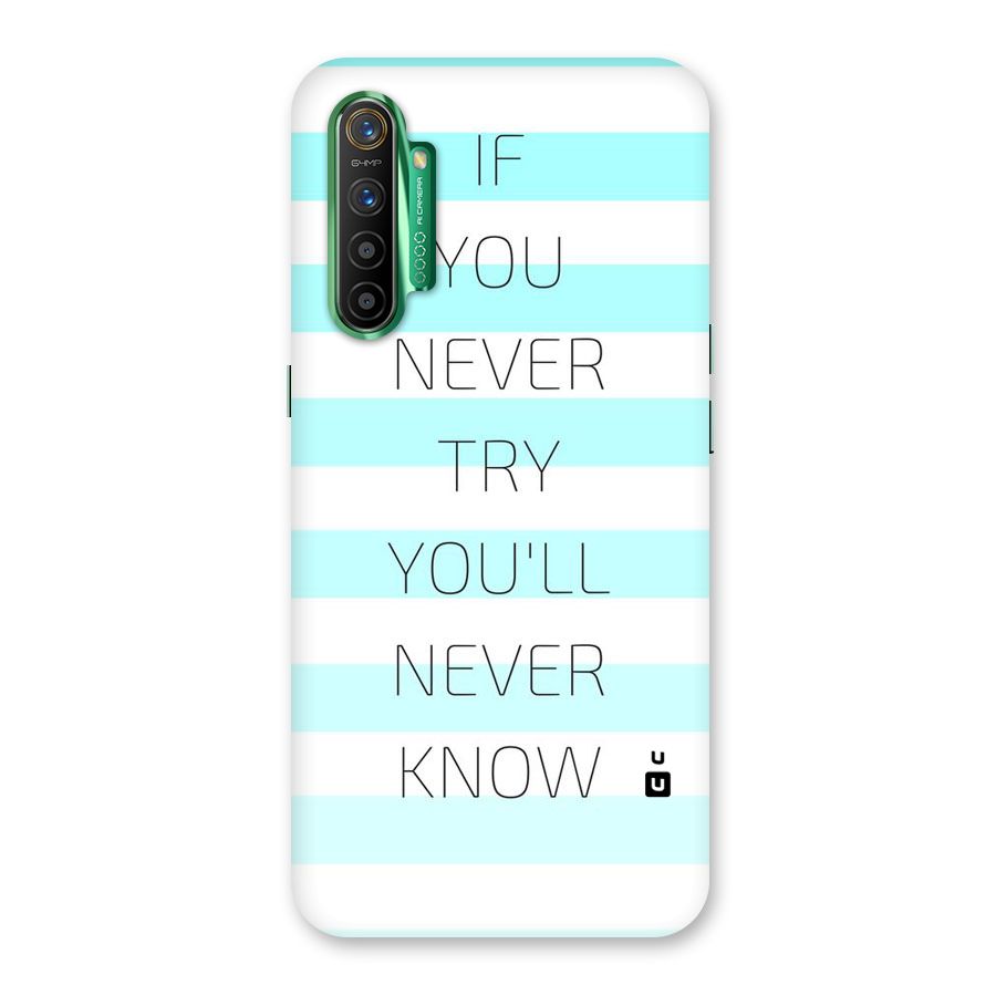 Try Know Back Case for Realme X2