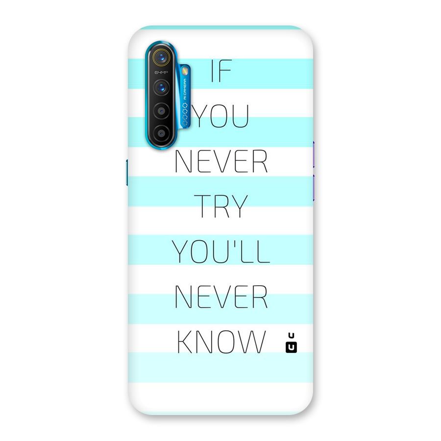 Try Know Back Case for Realme XT