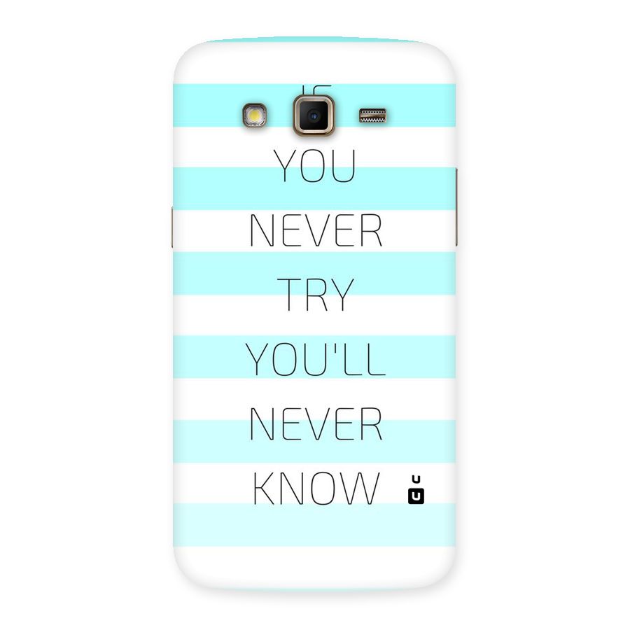 Try Know Back Case for Samsung Galaxy Grand 2