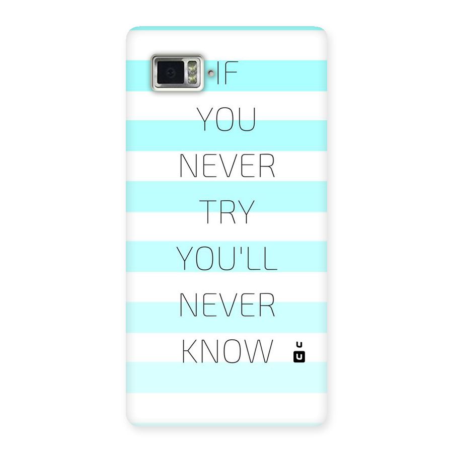 Try Know Back Case for Vibe Z2 Pro K920