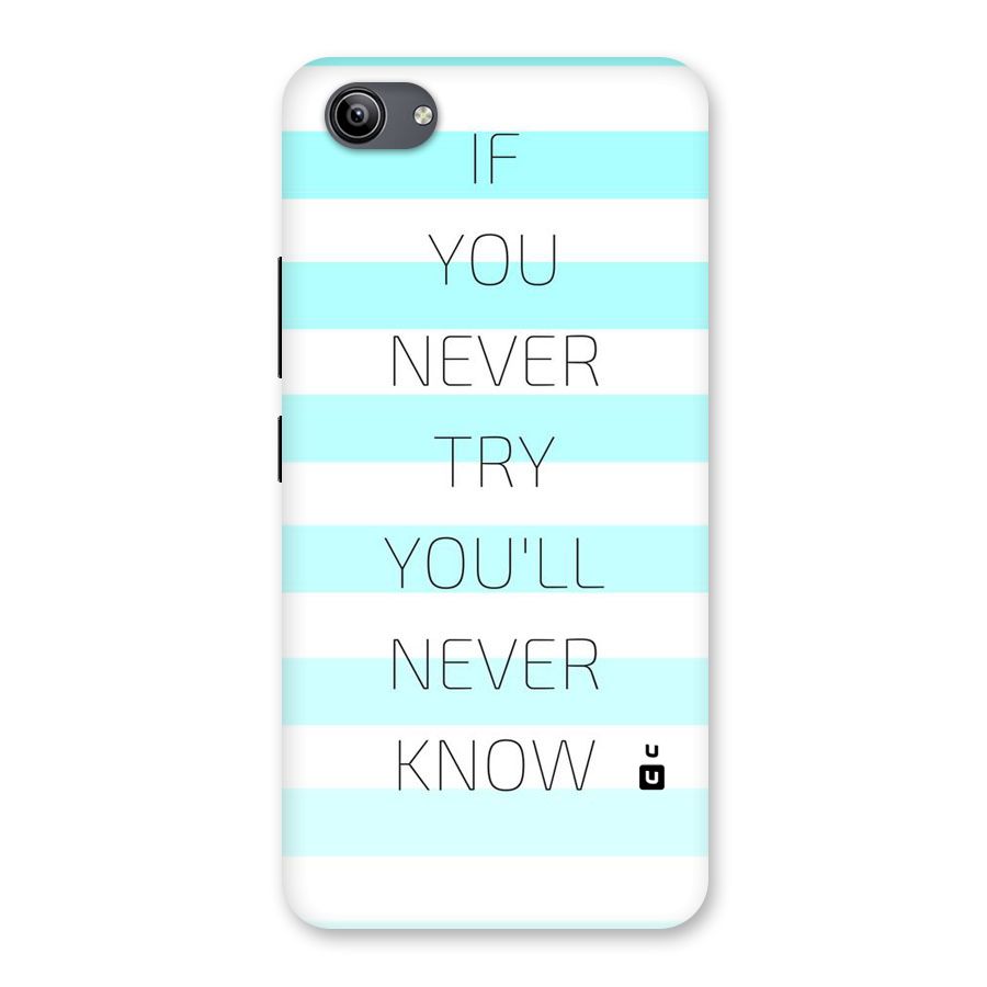 Try Know Back Case for Vivo Y81i