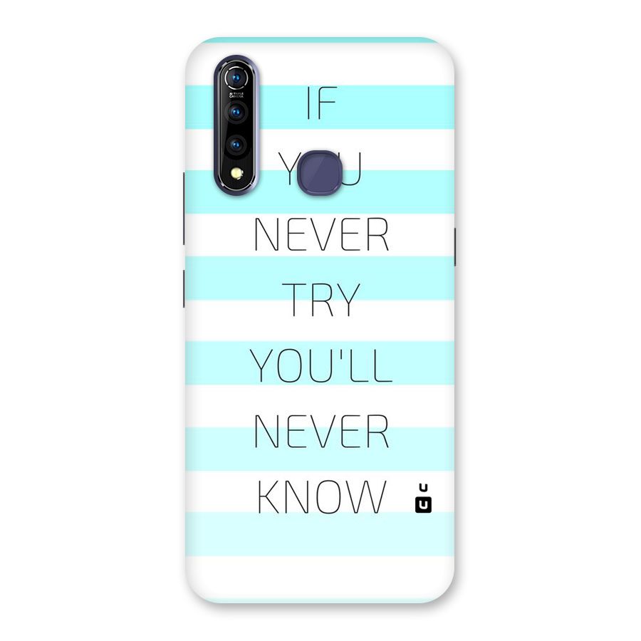 Try Know Back Case for Vivo Z1 Pro