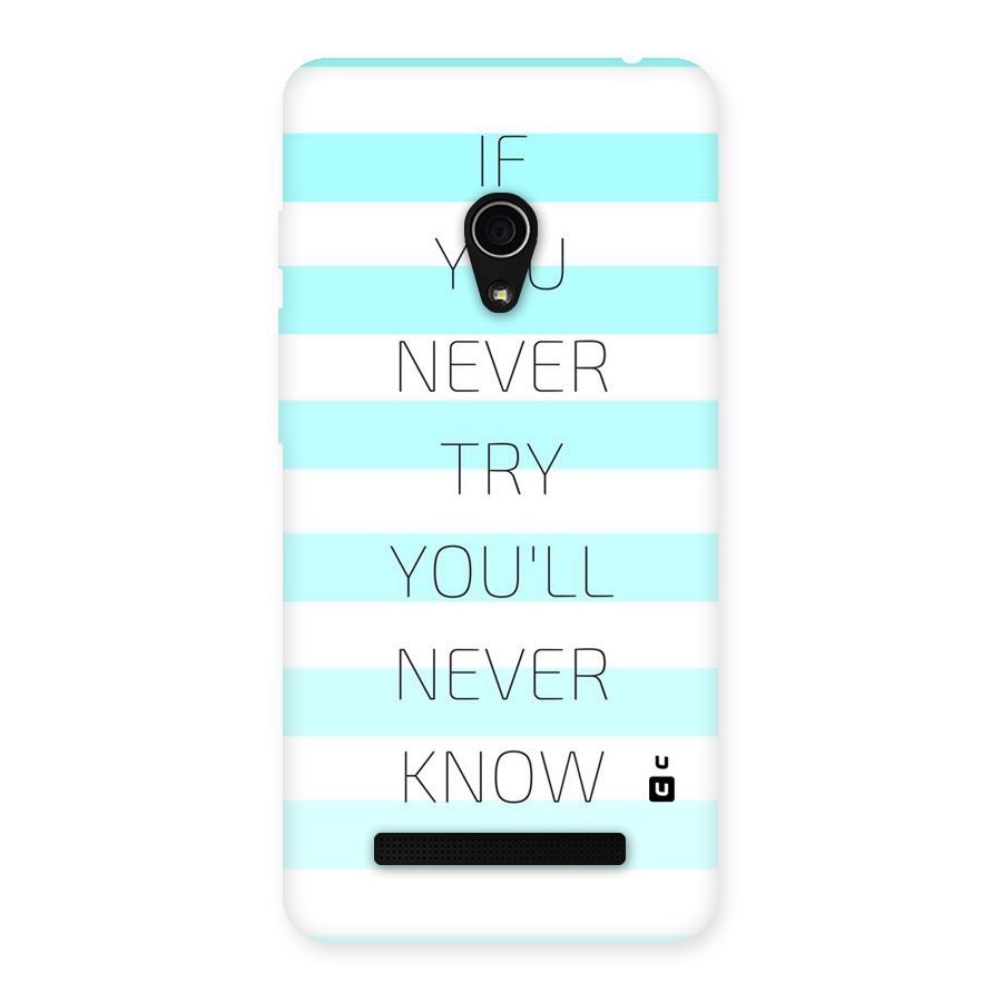 Try Know Back Case for Zenfone 5