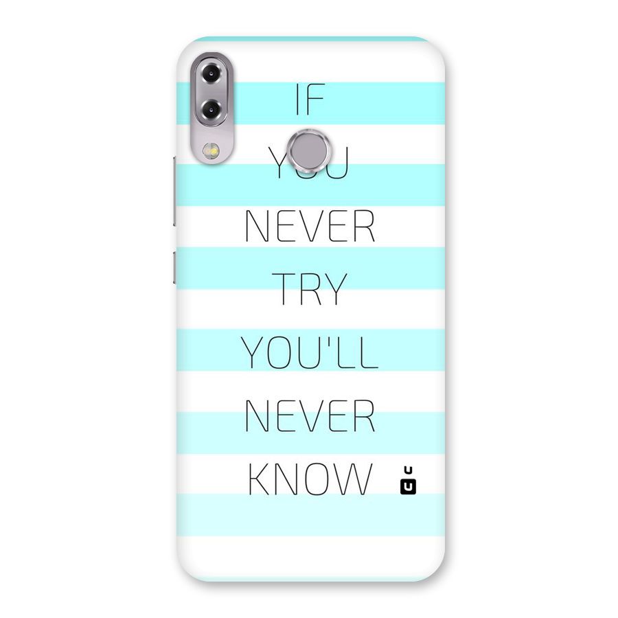 Try Know Back Case for Zenfone 5Z