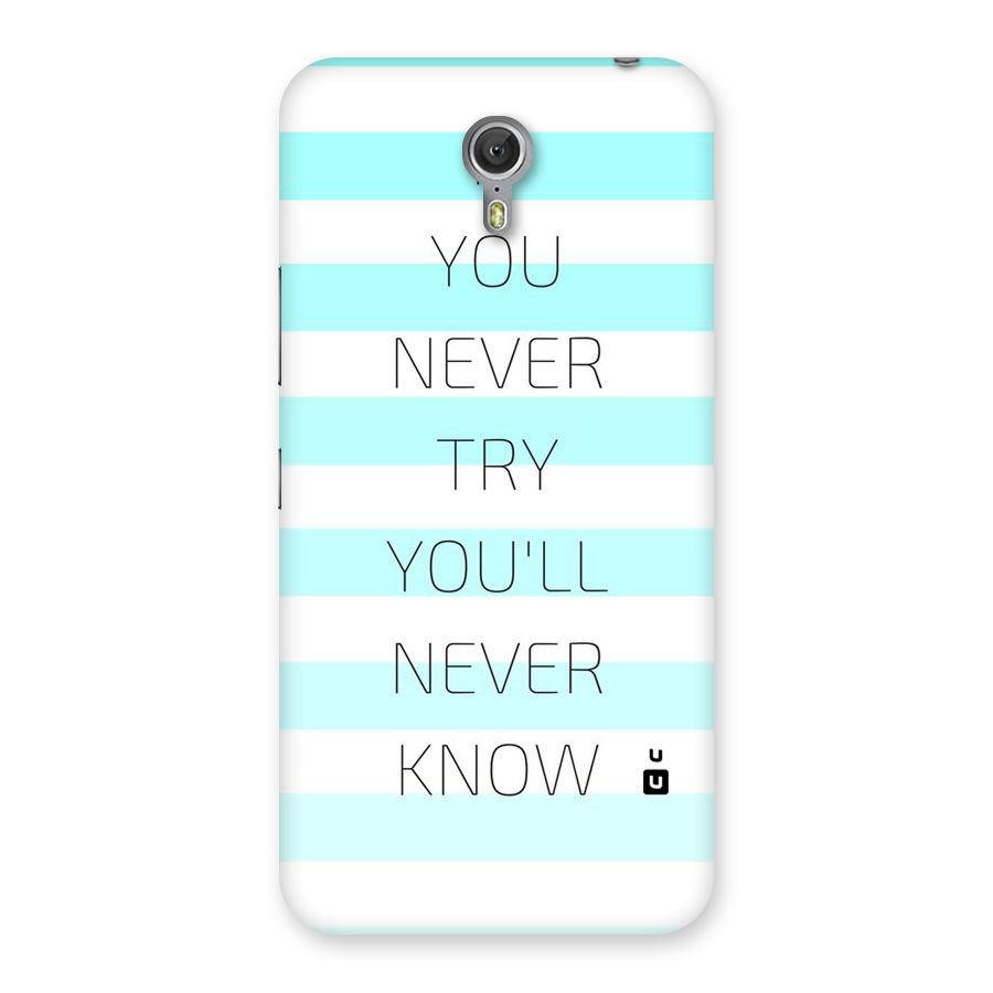 Try Know Back Case for Zuk Z1