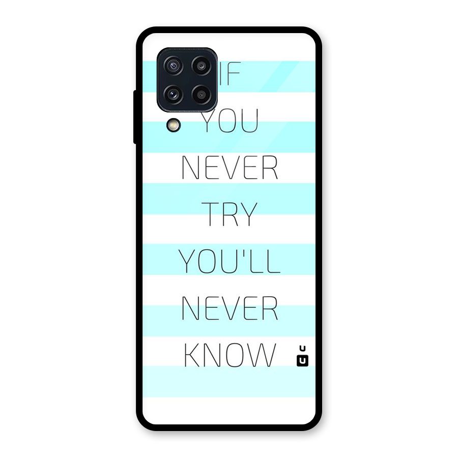 Try Know Glass Back Case for Galaxy M32