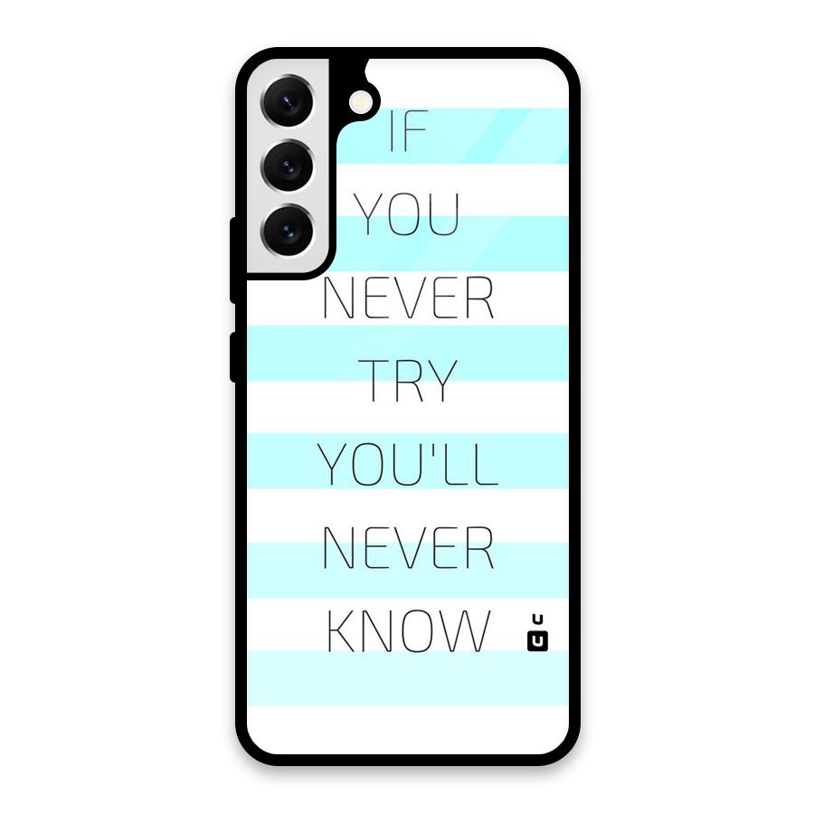 Try Know Glass Back Case for Galaxy S22 Plus 5G