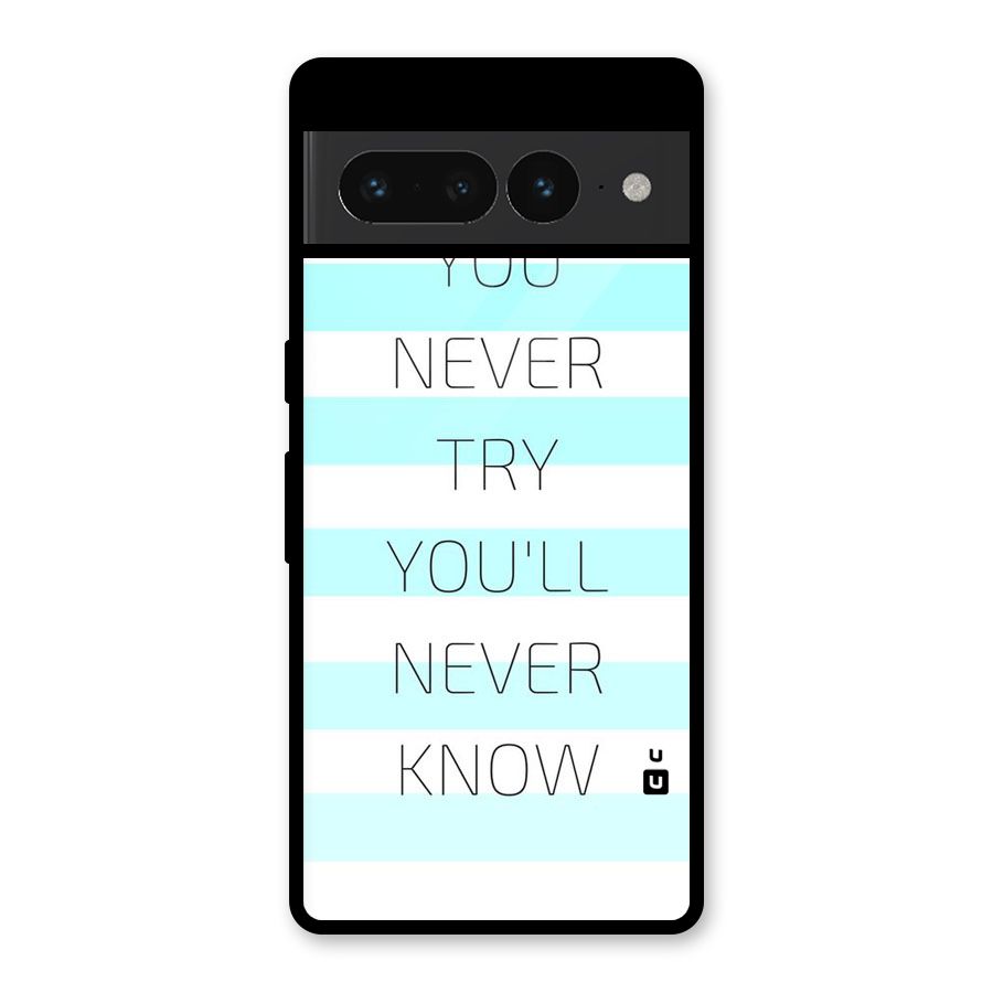 Try Know Glass Back Case for Google Pixel 7 Pro