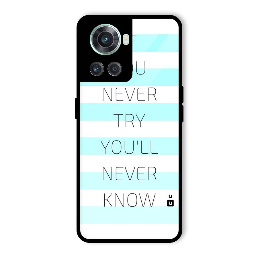 Try Know Glass Back Case for OnePlus 10R