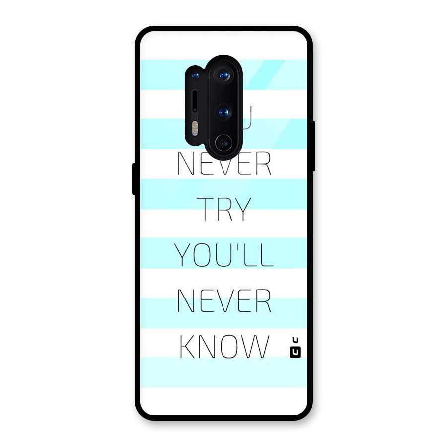 Try Know Glass Back Case for OnePlus 8 Pro