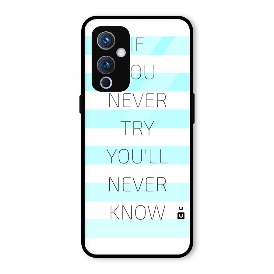 Try Know Glass Back Case for OnePlus 9