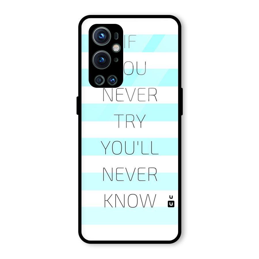 Try Know Glass Back Case for OnePlus 9 Pro
