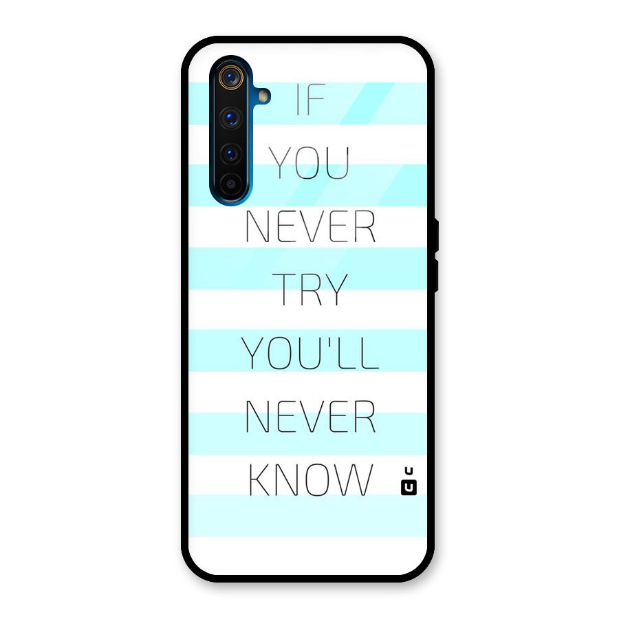 Try Know Glass Back Case for Realme 6 Pro