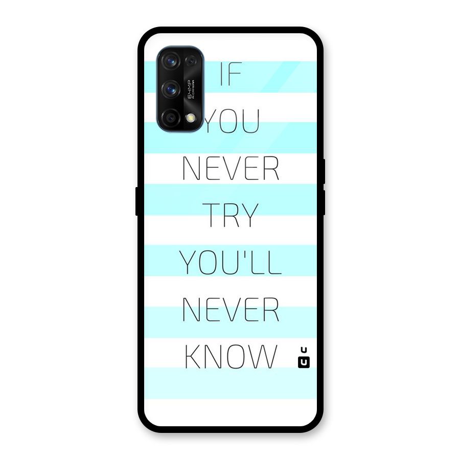 Try Know Glass Back Case for Realme 7 Pro