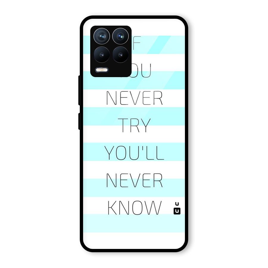 Try Know Glass Back Case for Realme 8 Pro
