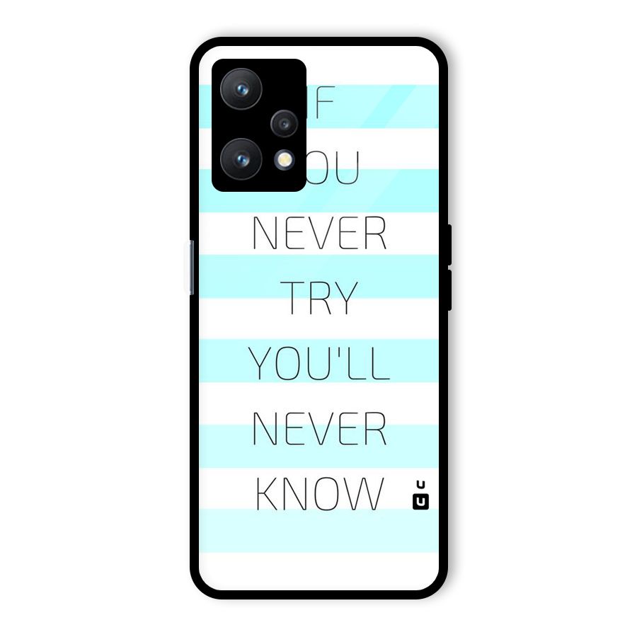 Try Know Glass Back Case for Realme 9 Pro 5G