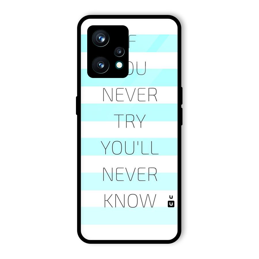 Try Know Glass Back Case for Realme 9 Pro Plus 5G