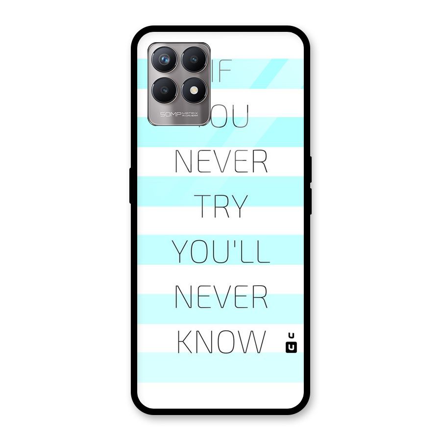 Try Know Glass Back Case for Realme Narzo 50