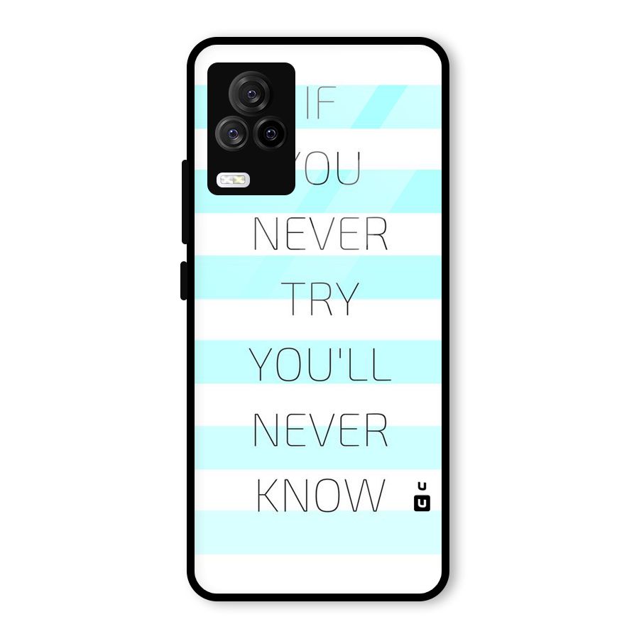 Try Know Glass Back Case for Vivo iQOO 7 Legend 5G