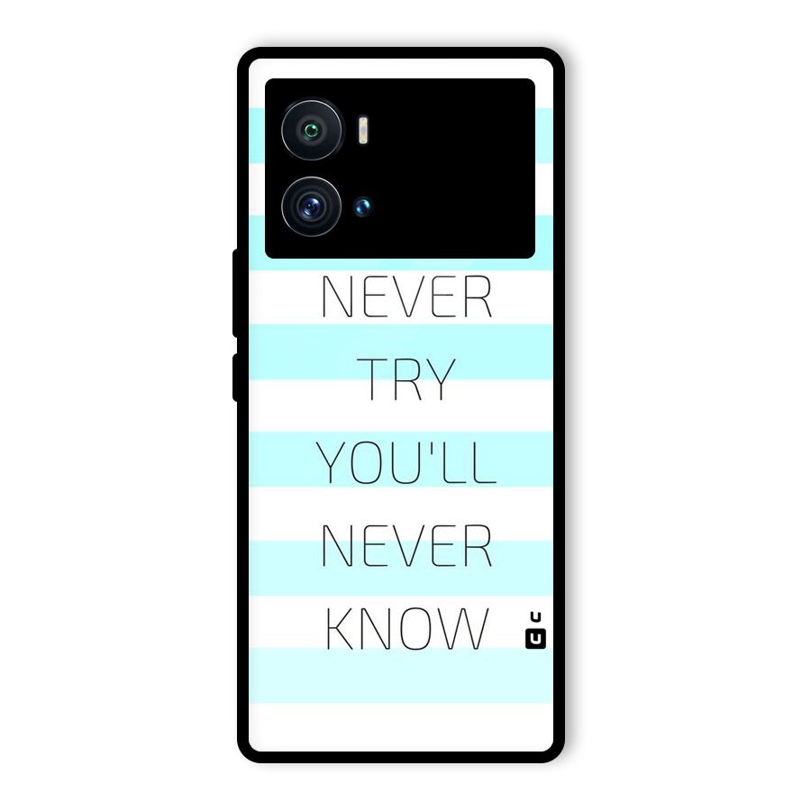 Try Know Glass Back Case for Vivo iQOO 9 Pro