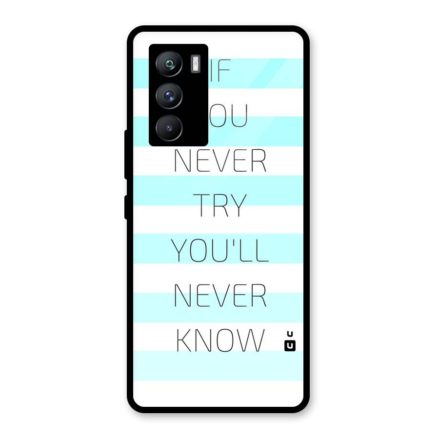 Try Know Glass Back Case for Vivo iQOO 9 SE