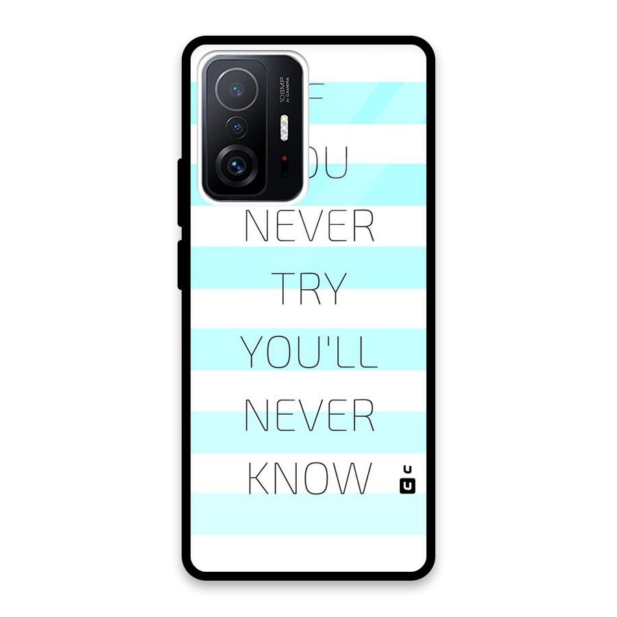 Try Know Glass Back Case for Xiaomi 11T Pro