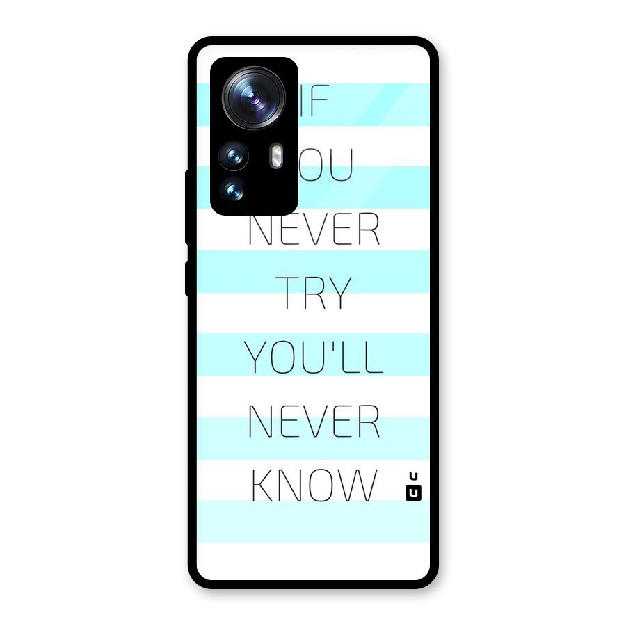 Try Know Glass Back Case for Xiaomi 12 Pro