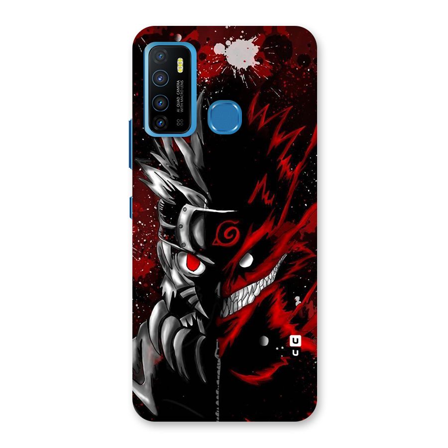 Two Face Naruto Back Case for Infinix Hot 9