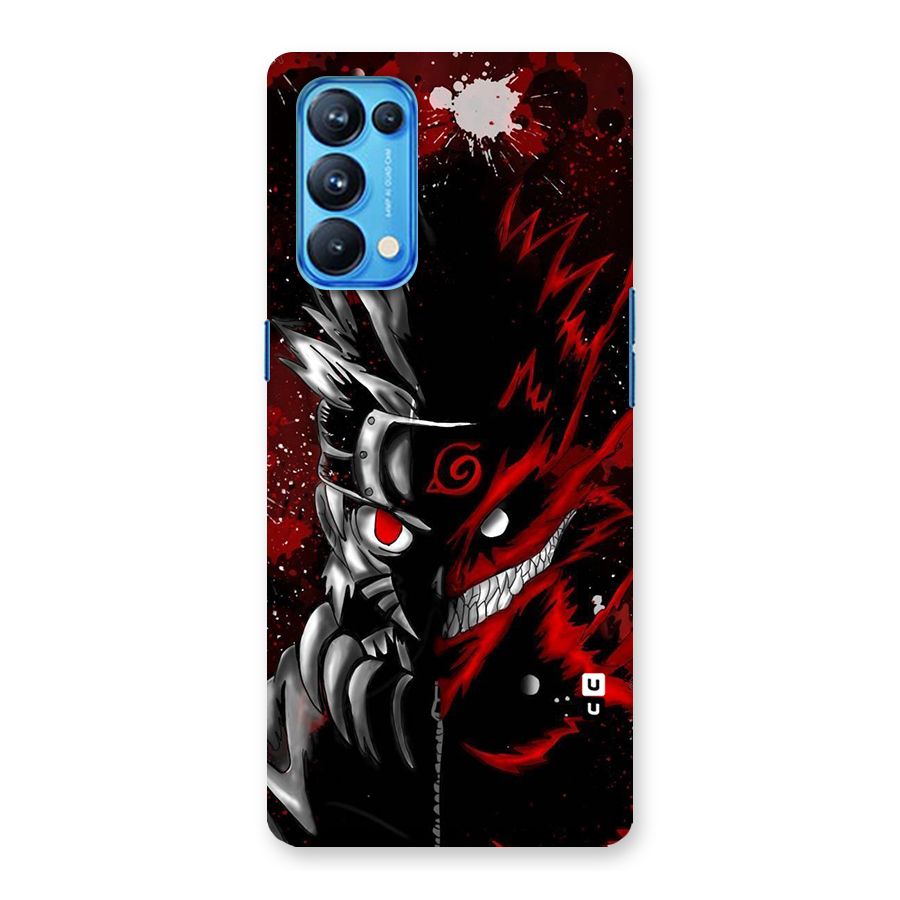 Two Face Naruto Back Case for Oppo Reno5 Pro 5G