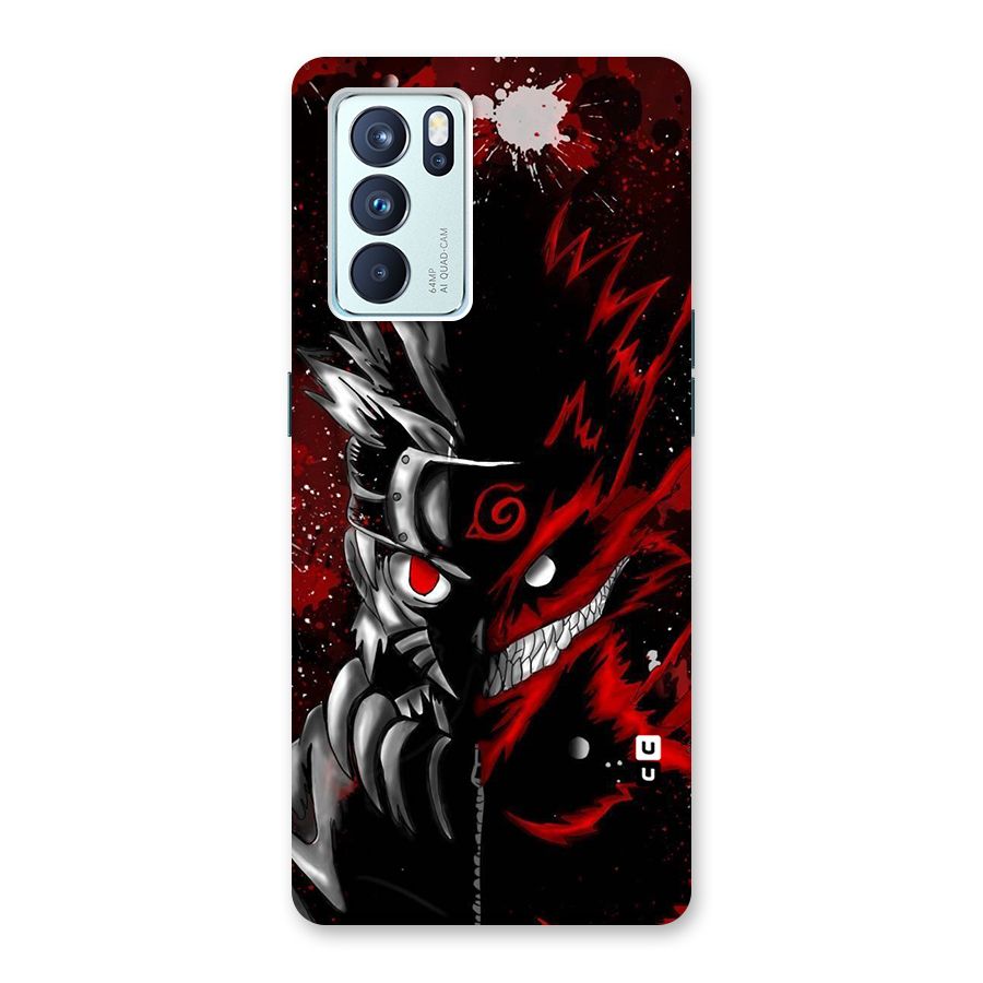 Two Face Naruto Back Case for Oppo Reno6 Pro 5G