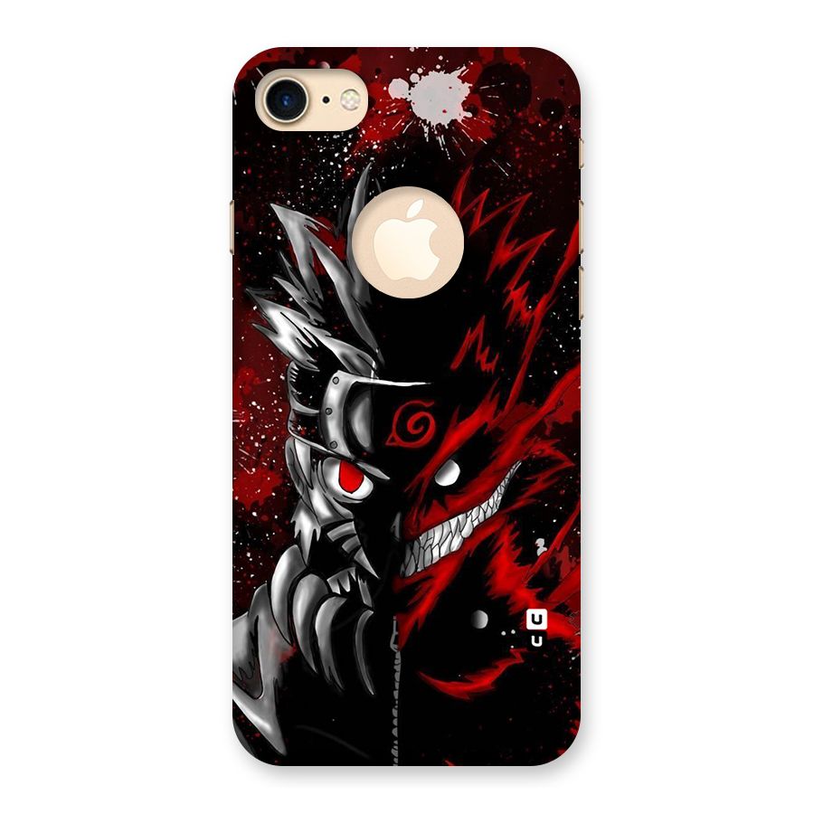 Two Face Naruto Back Case for iPhone 7 Logo Cut
