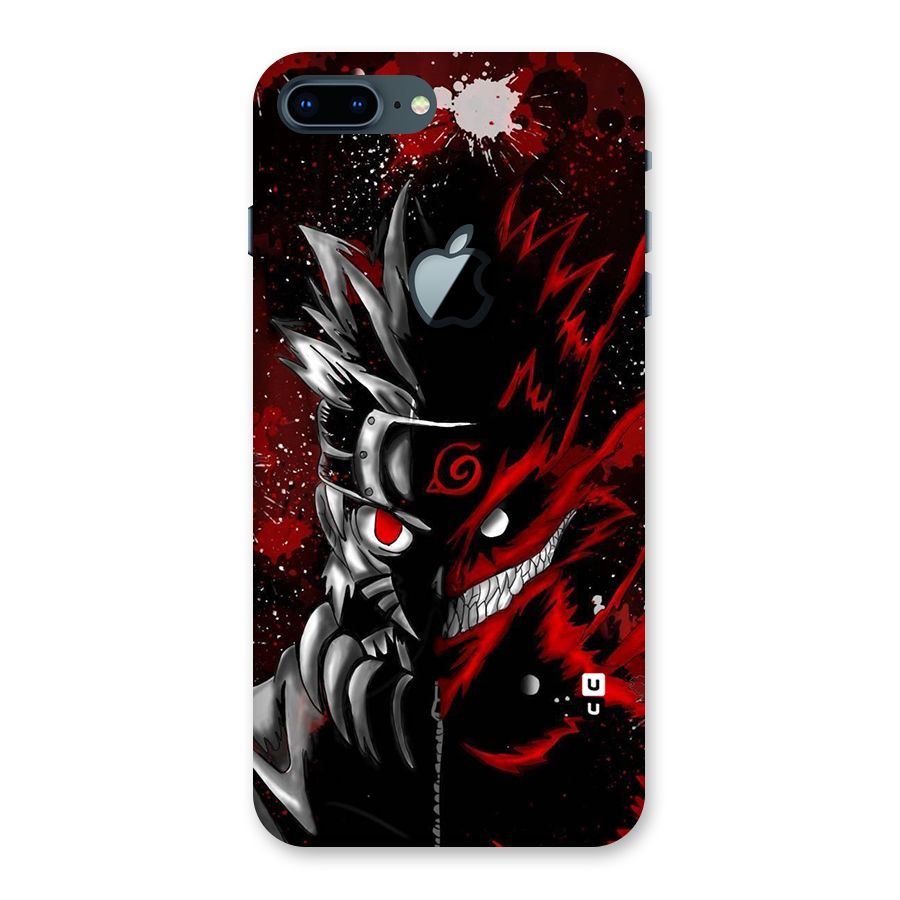 Two Face Naruto Back Case for iPhone 7 Plus Apple Cut