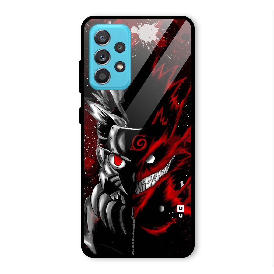 Two Face Naruto Glass Back Case for Galaxy A52s 5G