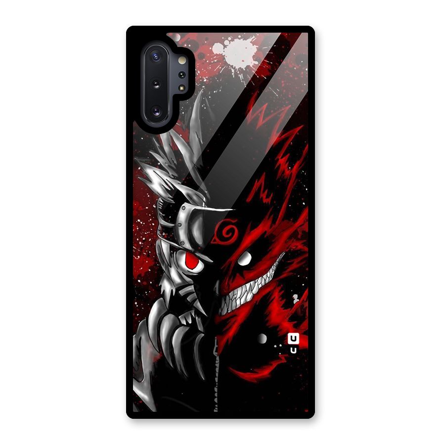 Two Face Naruto Glass Back Case for Galaxy Note 10 Plus