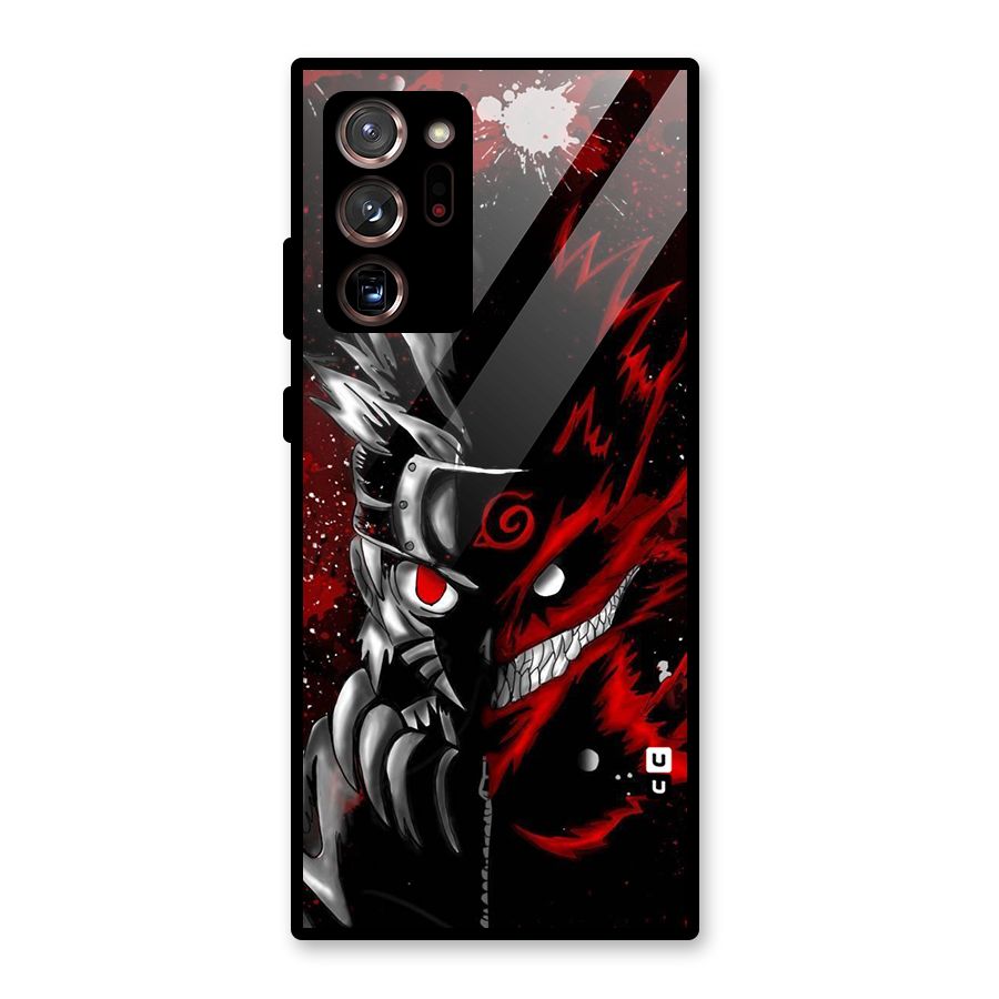 Two Face Naruto Glass Back Case for Galaxy Note 20 Ultra