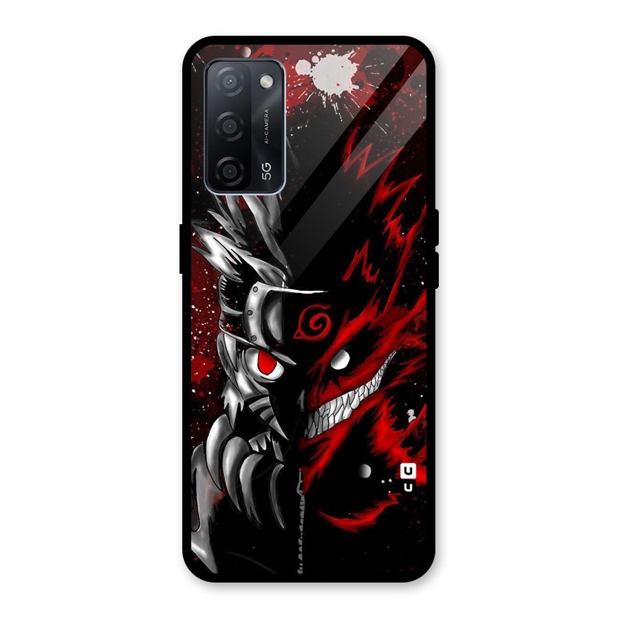 Two Face Naruto Glass Back Case for Oppo A53s 5G