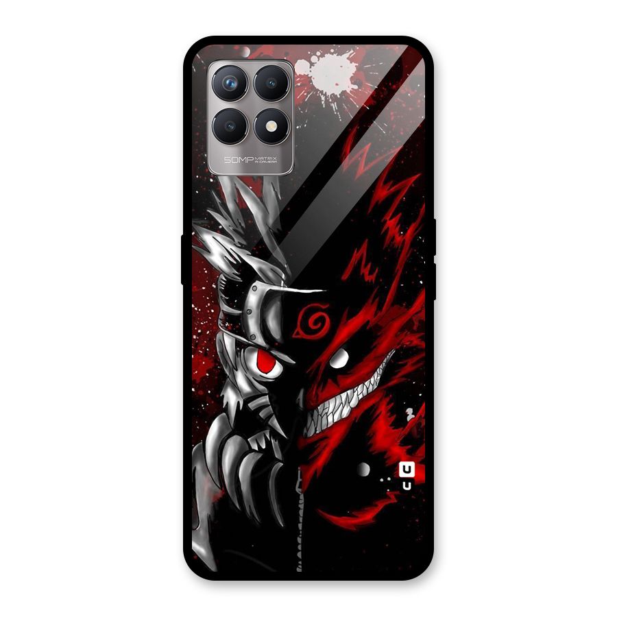 Two Face Naruto Glass Back Case for Realme Narzo 50