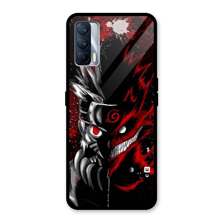 Two Face Naruto Glass Back Case for Realme X7