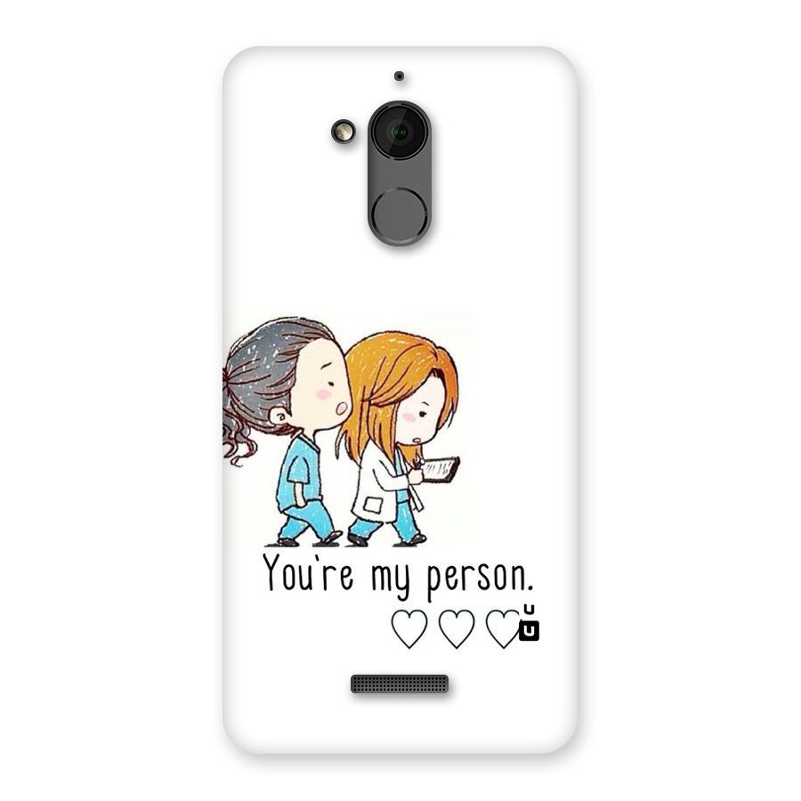 Two Friends In Coat Back Case for Coolpad Note 5