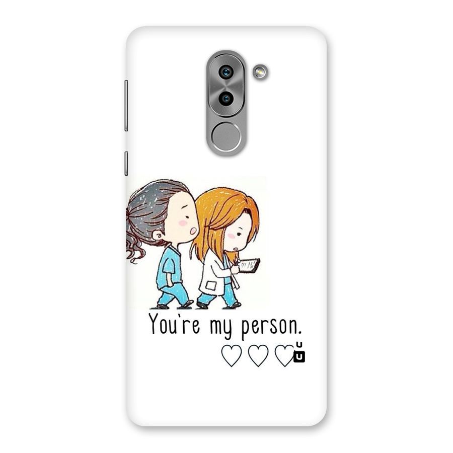 Two Friends In Coat Back Case for Honor 6X