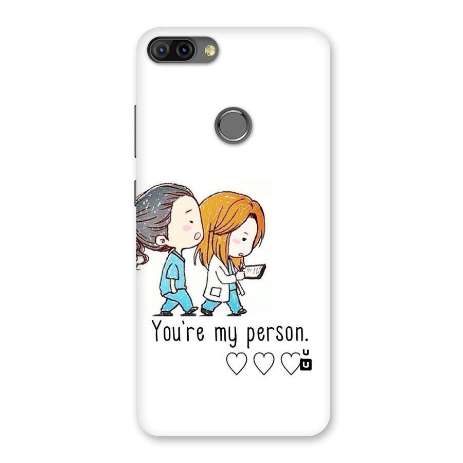 Two Friends In Coat Back Case for Infinix Hot 6 Pro
