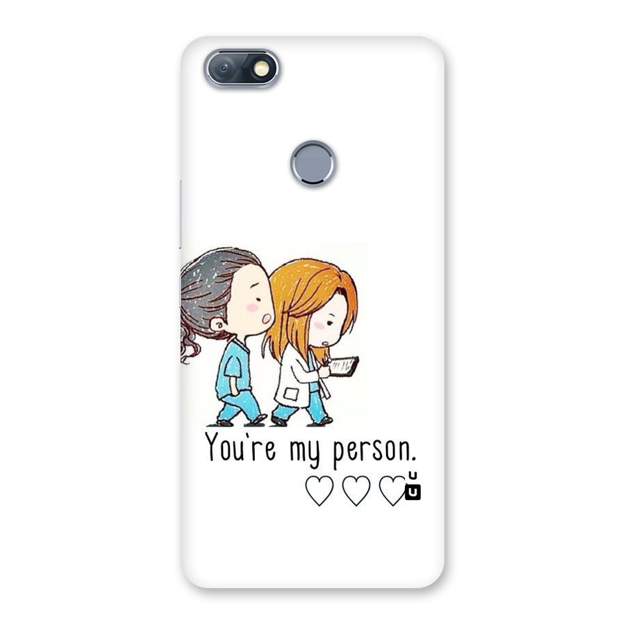 Two Friends In Coat Back Case for Infinix Note 5