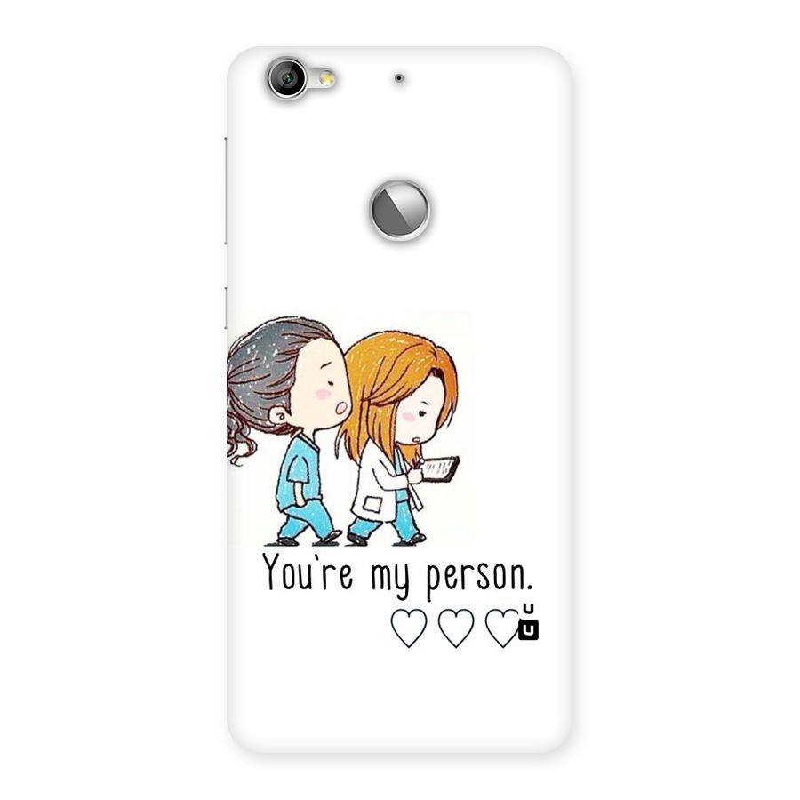 Two Friends In Coat Back Case for LeTV Le 1s