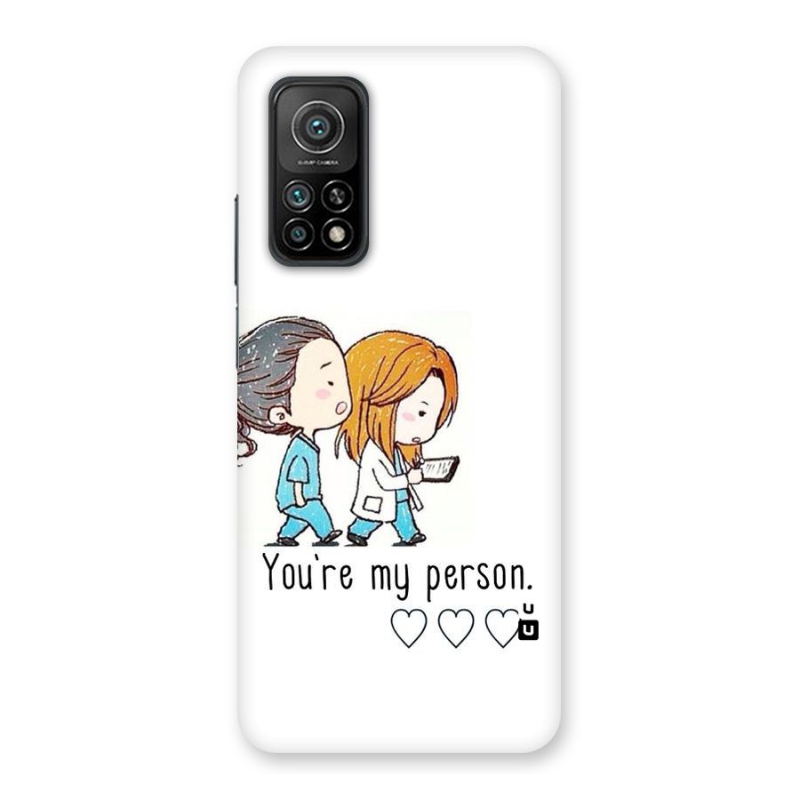 Two Friends In Coat Back Case for Mi 10T Pro 5G