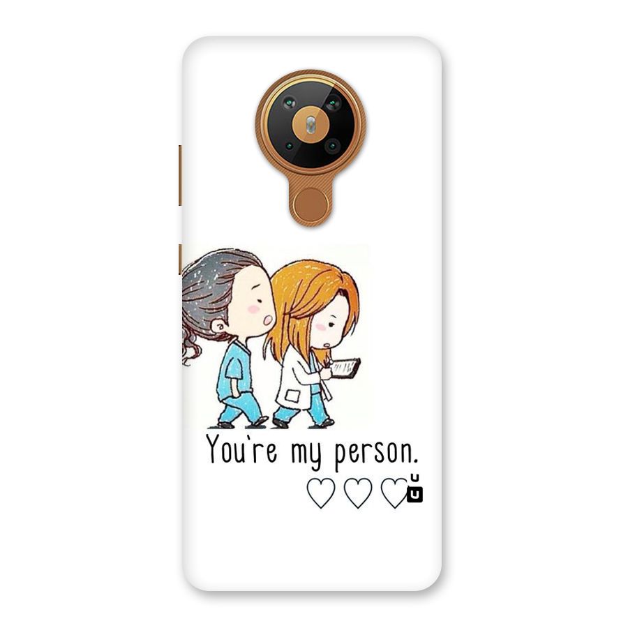Two Friends In Coat Back Case for Nokia 5.3