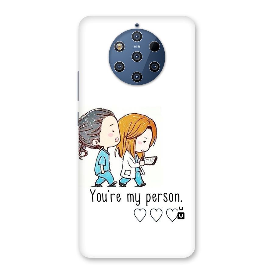 Two Friends In Coat Back Case for Nokia 9 PureView