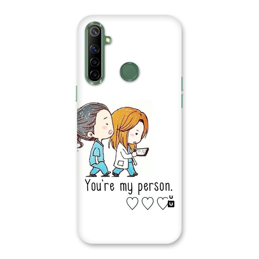 Two Friends In Coat Back Case for Realme Narzo 10