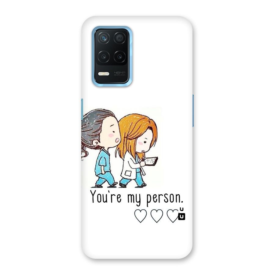Two Friends In Coat Back Case for Realme Narzo 30 5G