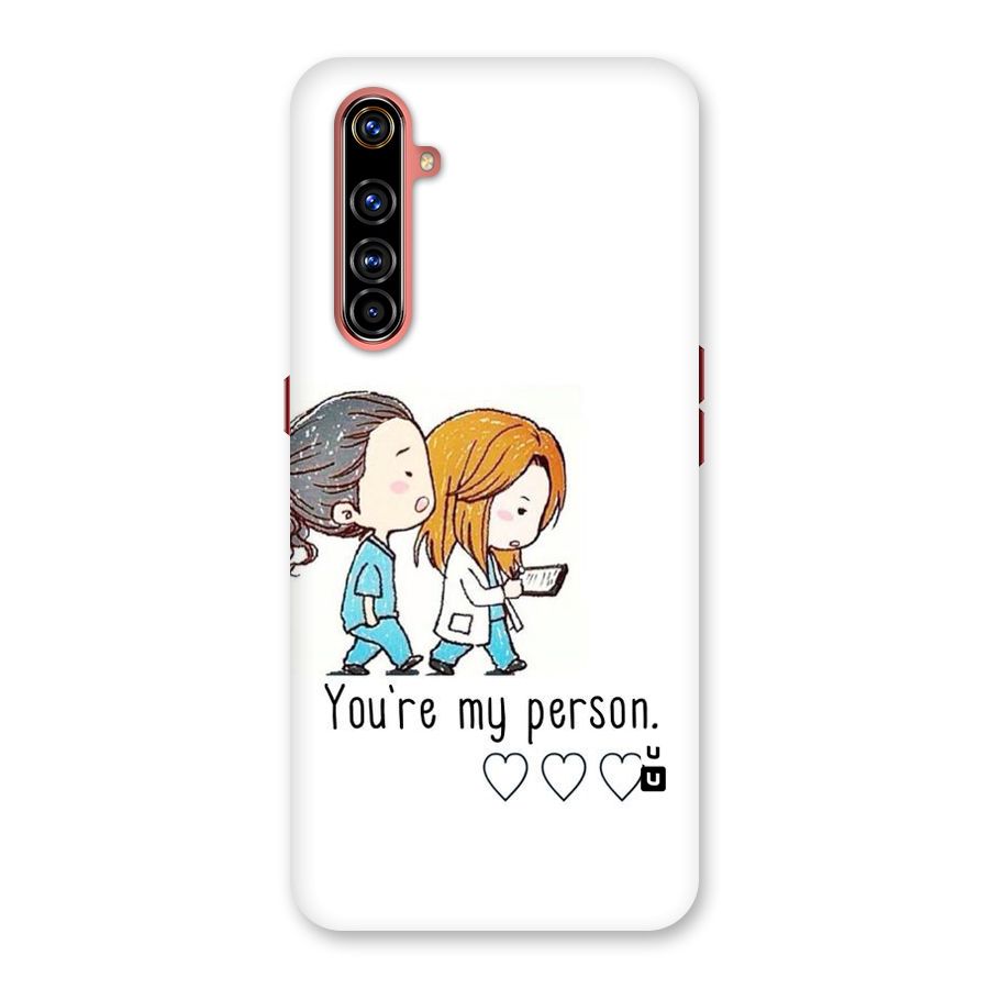 Two Friends In Coat Back Case for Realme X50 Pro